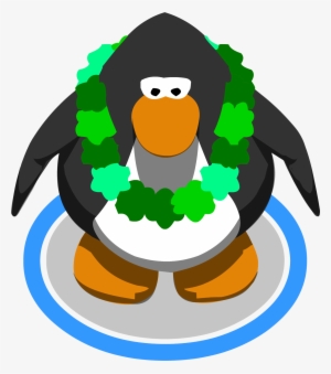 Holi Lei In Game - Red Penguin Club Penguin Transparent PNG - 424x479 -  Free Download on NicePNG