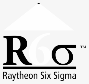 Raytheon Six Sigma Logo Black And White - Raytheon Six Sigma