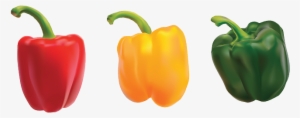 Peppers, Bell Pepper, Sweet Pepper, Vegetables - Capsicum Clipart