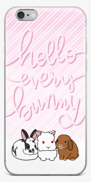 Three Cute Bunnies Iphone Case - Mobile Phone Case