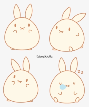 Png Free Stock Bunny By Daieny On Deviantart - Chibi Bunny