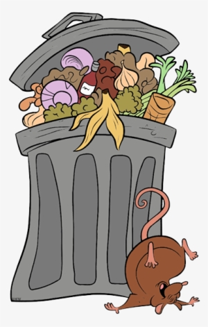 Emile, Garbage - Ratatouille Coloring Pages