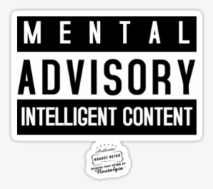Parental Advisory Red Png Mental Advisory - Parental Advisory Explicit Content Sticker