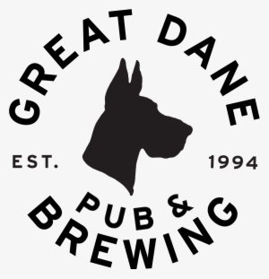 Great Dane Pub & Brewing Co - Hair Style Logo Design