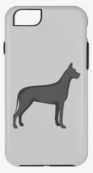 Great Dane Illustration Iphone 6 Plus Tough Case - Dog