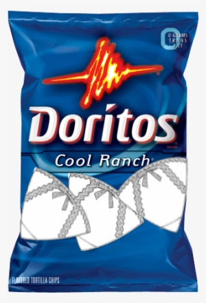 Cf Dorítos Cool Ranc Red Tortilla Chips - Doritos Cool Ranch Flavored Tortilla Chips