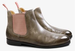 Ankle Boots Susan 10 Smog Elastic Pink - Chelsea Boot