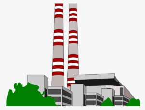 Factory Cliparts X Carwad - Clip Art Power Plant