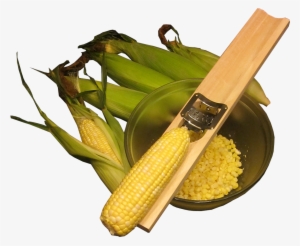 Wooden Corn Cutter And Creamer