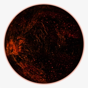 Planets Hd Png - Volcanic Planet Transparent Background