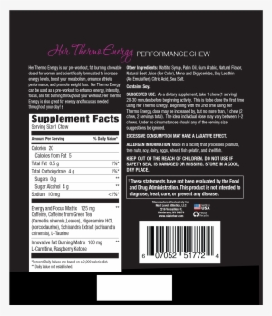 her appetite control, performance chew, 30 soft chews