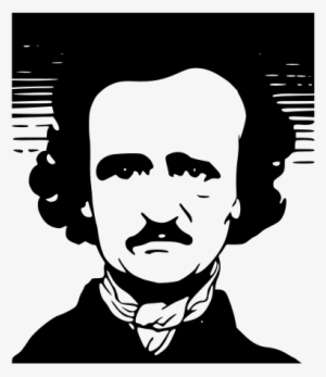 A Raven Silhouette Will Make A Good Edgar Allan Poe - Edgar Allen Poe Clip Art