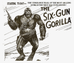 Illustration - Six-gun Gorilla [book]