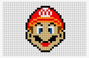 Mario Pixel Art Brik - Pixel Mario