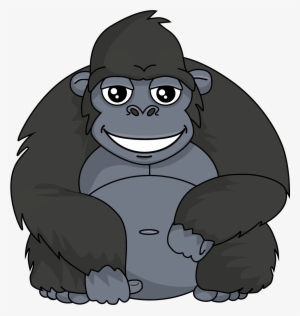 Making Gorillas Gongo Studiosgongo Studios Gongofun - Cute Gorilla Clip Art
