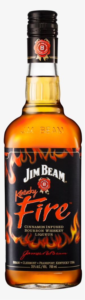 Jim Beam Kentucky Fire Bourbon Liqueur 700ml Bottle - Jim Beam Kentucky Fire Bourbon Liqueur 700ml