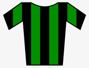 Soccer Jersey Green-black - Illustration