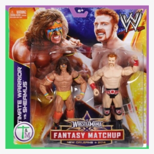 Wwe Figure 2 Pack Ultimate Warrior & Sheamus