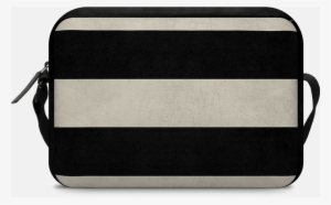 Dailyobjects Vintage Black Stripes - Messenger Bag