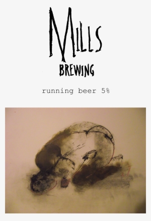Running Beer Front Png