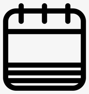 Blank Calendar Page With Stripes Comments - Pagina De Calendario En Blanco
