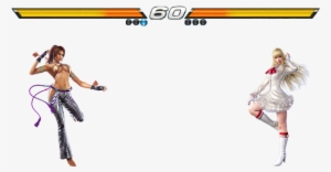 Image Contains Two Characters From Tekken 7 Video Game - Street Fighter Hp Bar