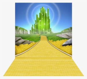 Yellow Brick Road Png Banner Royalty Free - Yellow Brick Road To Emerald City