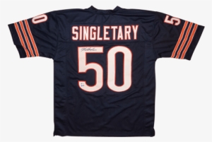 Mike Singletary Autographed Chicago Bears Jersey Inscribed