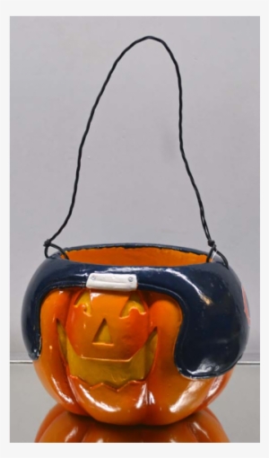 Chicago Bears Halloween Pumpkin Pail - Tote Bag
