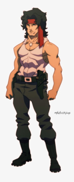 Rambo Png Image Background - Rambo Cartoon Transparent PNG - 800x841 - Free  Download on NicePNG