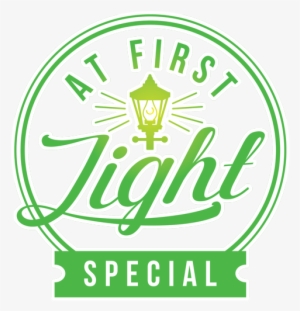 At First Light Specials Are An Exclusive Benefit To - Emblem