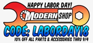 Modern Parts Store Logo Laborday2018b - Stump Grinder