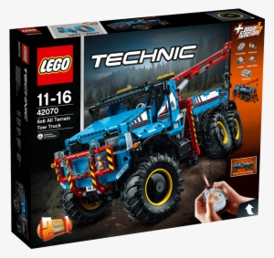 Lego Technic All Terrain Tow Truck - Lego 42070 Technic 6x6 All Terrain Tow Truck