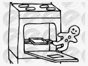 Gingerbread Clipart Oven