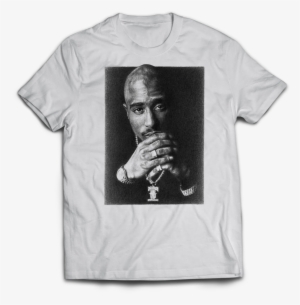 Tupac Mockup - Tupac Shakur Portrait Original 18" X 24" Sketch Print