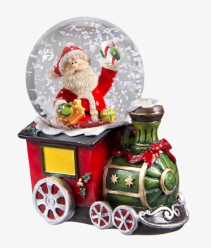Santa Train Snow Globe - Snow Globe