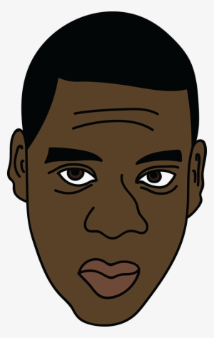 Jay Z Cartoon Sticker - Cartoon