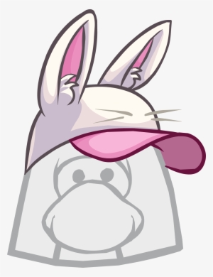 White Rabbit Hat Icon - Club Penguin The Flip