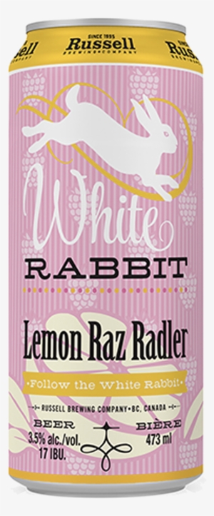 White Rabbit Lemon Raspberry Radler