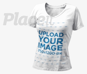 Placeit Invisible T Mockup Of A V - T Shirt Transparent Background
