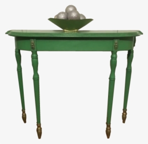Antique Side Table - Crocus Side Table Green