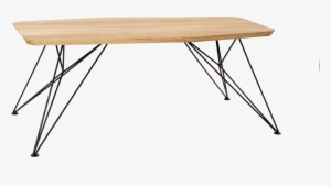Oak And Metal Coffee Table Designed By Antoine G Artisan - Coffee Table