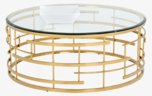Contemporary Coffee Table Modern Glass Coffee Table - Round Coffee Table Gold Glass