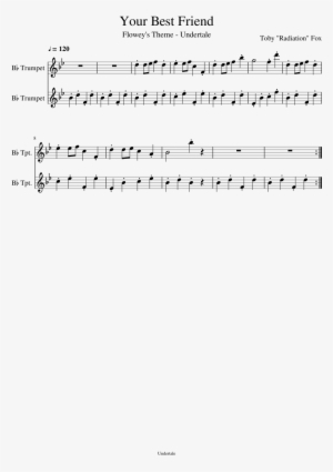 Your Best Friend Sheet Music Composed By Toby "radiation" - Khong Con Mua Thu Piano