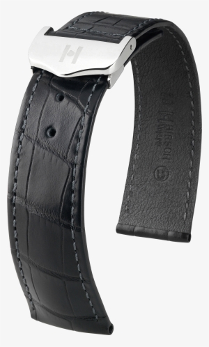 Experience Our Finest Bracelets - Omega Black Alligator De Ville Watch Bands