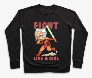 Fight Like A Girl Parody Pullover - Eat Ass Suck A Dick And Sell Drugs Shirt