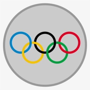 Silver Medal Olympic - Refugee Olympic Team Logo