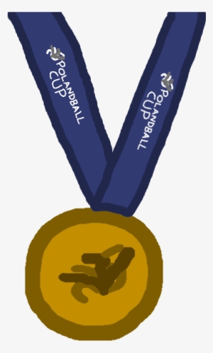 Polandball Cup Gold Medal