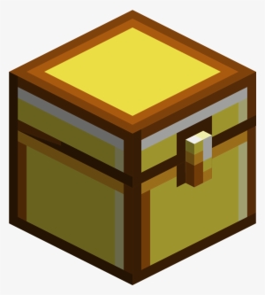 Gold Chest - Minecraft Gold Chest Png
