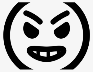Mad Face Symbol - Icon